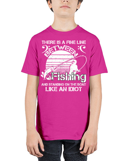 fishing 31# - shark-fish - Youth Tee Unisex