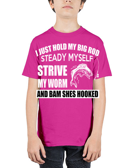 fishing 32# - shark-fish - Youth Tee Unisex