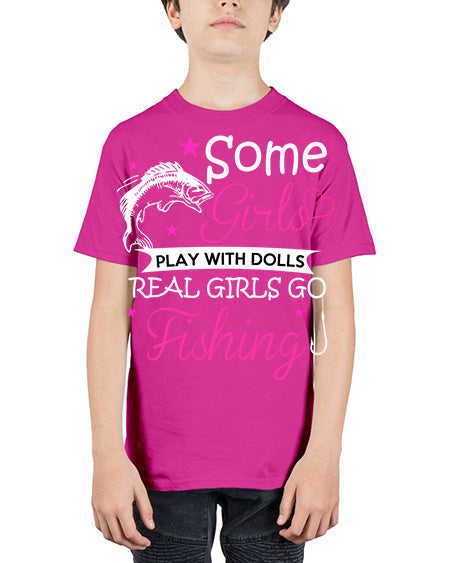 fishing 35# - shark-fish - Youth Tee Unisex