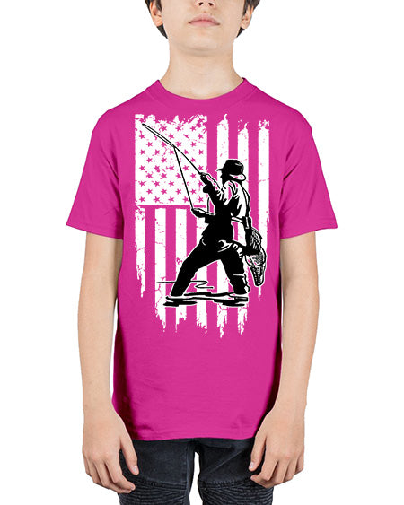 fishing 37# - shark-fish - Youth Tee Unisex