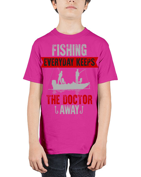 fishing 86# - shark-fish - Youth Tee Unisex