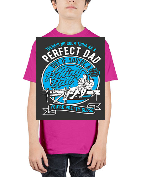 fishing dad cs 41# - shark-fish - Youth Tee Unisex