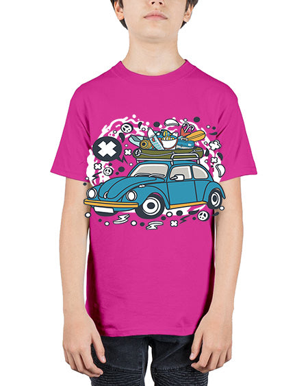 fishing tour 42# - shark-fish - Youth Tee Unisex