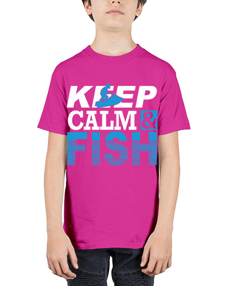 fishing transperment png 72# - shark-fish - Youth Tee Unisex