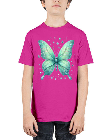 glitter butterfly 11# - butterfly - Youth Tee Unisex