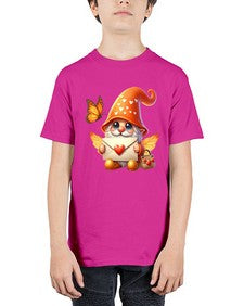gnome with butterfly 06# - gnome - Youth Tee Unisex