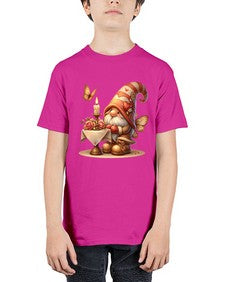 gnome with butterfly 21# - gnome - Youth Tee Unisex