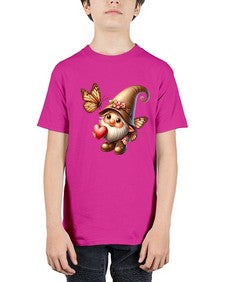 gnome with butterfly 22# - gnome - Youth Tee Unisex