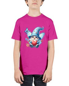 gnome with butterfly 28# - gnome - Youth Tee Unisex