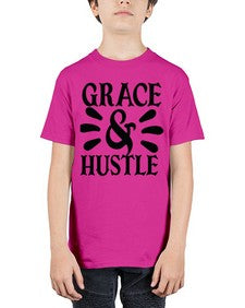 grace hustle Style 111# - motivation - Youth Tee Unisex