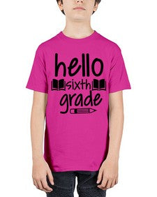 hello sixth grade 337# - sixth grade - Youth Tee Unisex
