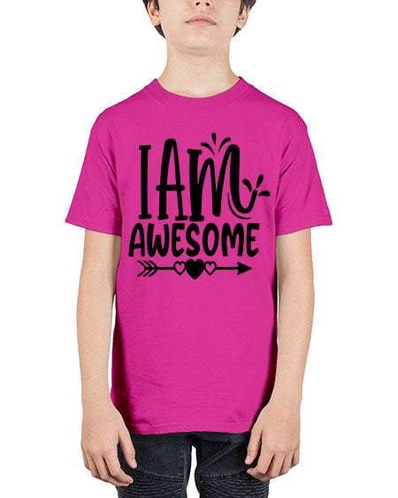 i am awesome Style 19# - autism - Youth Tee Unisex