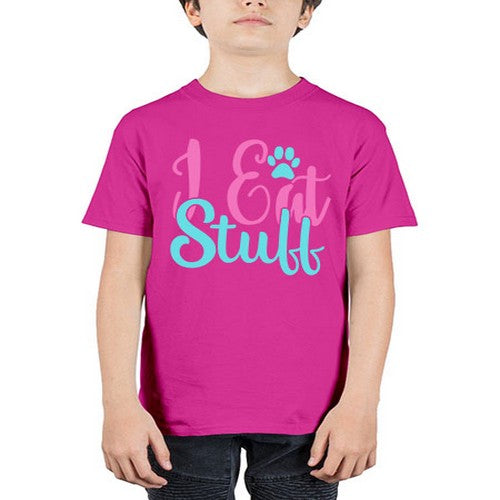 i eat stuff Style 82# - dogs - Youth Tee Unisex