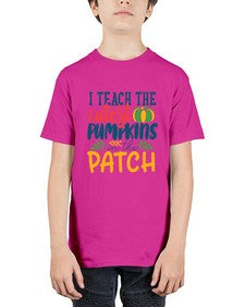 i teach the cutest pumpkins in the patch Style 209# - teacher - Youth Tee Unisex