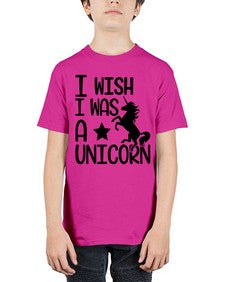 i wish i was a unicorn 213# - unicorn - Youth Tee Unisex
