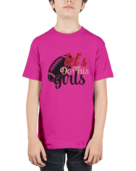 lets do this girls 2282# - softball - Youth Tee Unisex