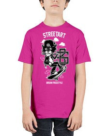 lets skate 726# - art pop art - Youth Tee Unisex