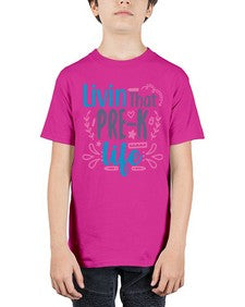 livin that pre k life 498# - prek headstart - Youth Tee Unisex
