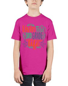 livin that third garde life 507# - third grade - Youth Tee Unisex