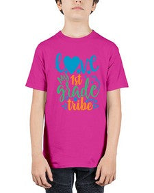 love my first grade tribe 519# - first grade - Youth Tee Unisex