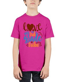 love my third grade tribe 524# - third grade - Youth Tee Unisex