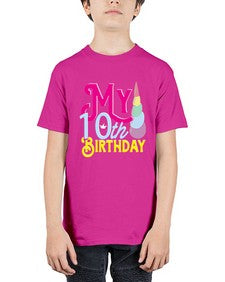 my 10th birthday 251# - unicorn - Youth Tee Unisex