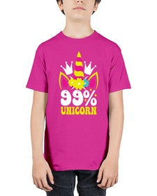 ninety nine percent unicorn 362# - unicorn - Youth Tee Unisex