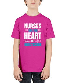 nurse are are heart healthcare Style 1147# - nurse - Youth Tee Unisex