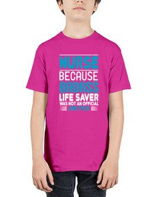 nurse because badass Style 1148# - nurse - Youth Tee Unisex