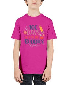 one hundred days with my best buddies 586# - one hundred days - Youth Tee Unisex