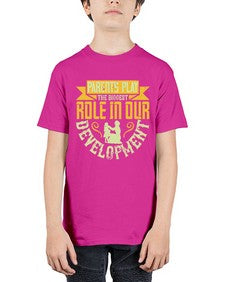 parents play the biggest role in our development 534# - parents day - Youth Tee Unisex