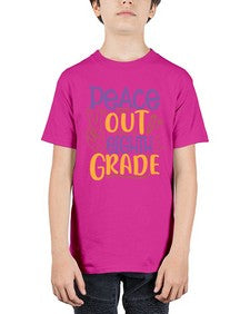 peace out eighth grade 616# - eighth grade - Youth Tee Unisex
