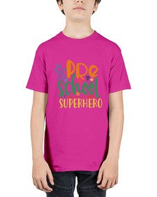 preschool superhero 693# - prek headstart - Youth Tee Unisex