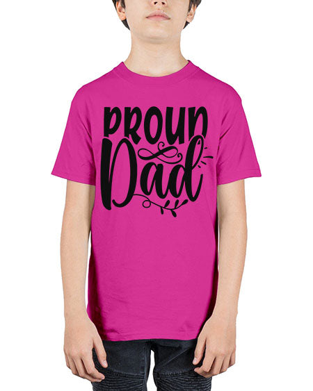 proud dad Style 37# - autism - Youth Tee Unisex
