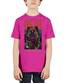pug life zkmmhj 1005# - art pop art - Youth Tee Unisex