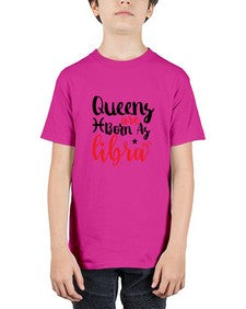 queens Are Born As Libra 387# - libra - Youth Tee Unisex