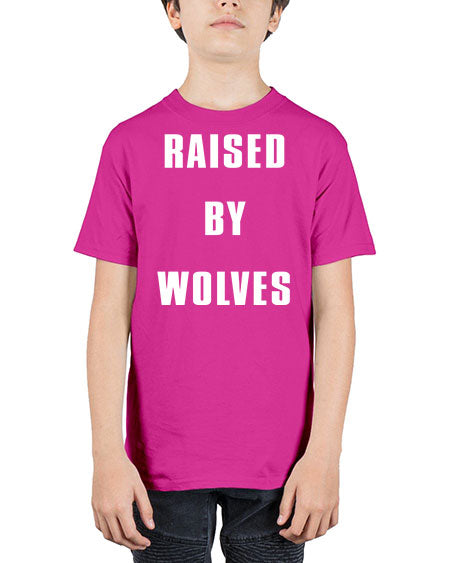 raised by wolves - wolf - Youth Tee Unisex