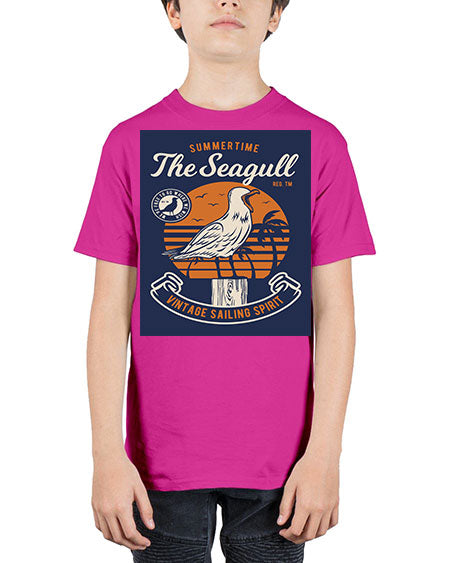 seagul bird 67# - birds - Youth Tee Unisex