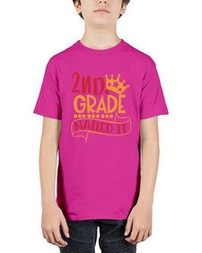 second grade nailed it 828# - second grade - Youth Tee Unisex