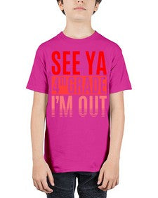 see ya fourth grade im out 842# - fourth grade - Youth Tee Unisex