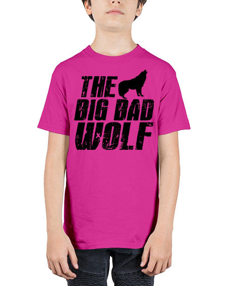 the big bad wolf - wolf - Youth Tee Unisex
