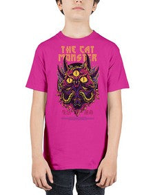 the cat monster gdkkj 1148# - art pop art - Youth Tee Unisex