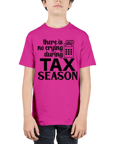 there is no crying during tax season 1540# - accountant - Youth Tee Unisex