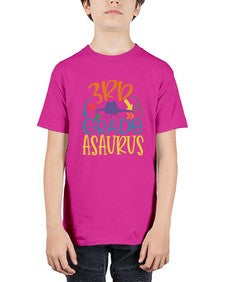 third grade asaurus 948# - third grade - Youth Tee Unisex