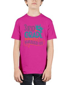 third grade nailed it 969# - third grade - Youth Tee Unisex