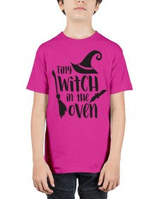tiny witch in the oven 18# - witch - Youth Tee Unisex