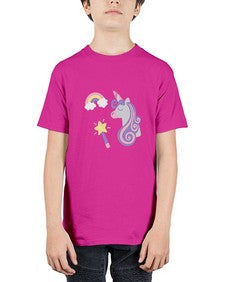 unicorn elements 455# - unicorn - Youth Tee Unisex