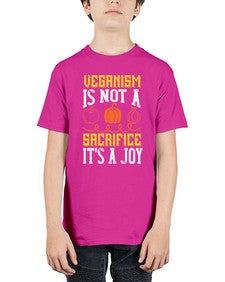 veganism is not a sacrificeits a joy 454# - vegan - Youth Tee Unisex