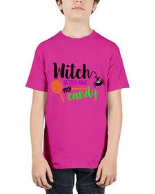 witchbetterhavecandy 12# - witch - Youth Tee Unisex
