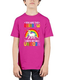 you are the rainbow to my unicorn 562# - unicorn - Youth Tee Unisex